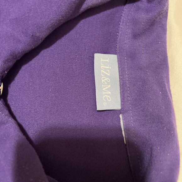 Red Hat Society Full Zip Sweatshirt Cardigan Jacket Purple Embellished - Picture 8 of 13